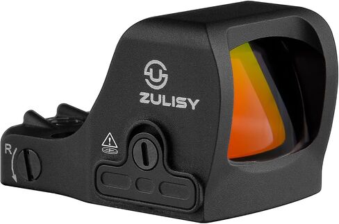 ZULISY Otter 3 MOA Micro Red Dot Open Reflex البصر، لتركيب بصمة القدم RMS/RMSc/407K، Shake Awake 1x21mm Mini Optics EDC مشاهد المسدس التكتيكي المدمجة in Kuwait