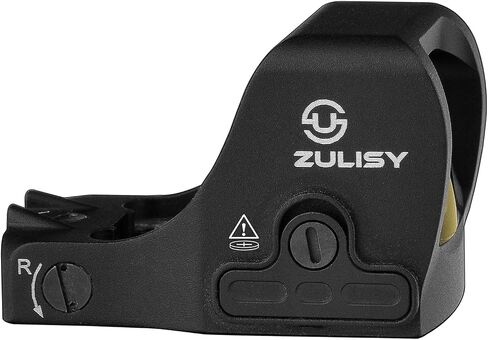 ZULISY Otter 3 MOA Micro Red Dot Open Reflex البصر، لتركيب بصمة القدم RMS/RMSc/407K، Shake Awake 1x21mm Mini Optics EDC مشاهد المسدس التكتيكي المدمجة in Kuwait