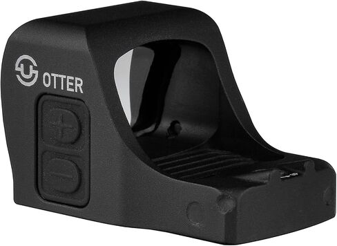 ZULISY Otter 3 MOA Micro Red Dot Open Reflex البصر، لتركيب بصمة القدم RMS/RMSc/407K، Shake Awake 1x21mm Mini Optics EDC مشاهد المسدس التكتيكي المدمجة in Kuwait