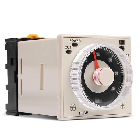 24V to 240V AC Multi-Range time Relay with Socket Base in Kuwait
