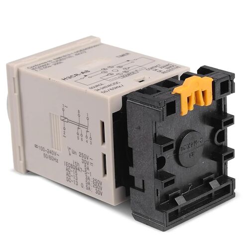 24V to 240V AC Multi-Range time Relay with Socket Base in Kuwait