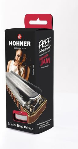 HOHNER Marine Band Deluxe Harmonica C in Kuwait