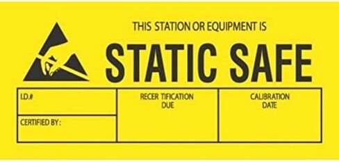 1-3/4" x 3" Static Safe Labels (500 per Roll) in Kuwait