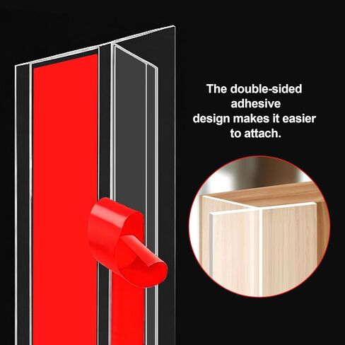 20Ft T-Shaped Silicone Seal Strip Weather Stripping Door Seal for Door Frame, Exterior Door Weather Stripping Door Insulation Strip, Front Door Weather Stripping Door Draft Seal for Energy Saving in Kuwait