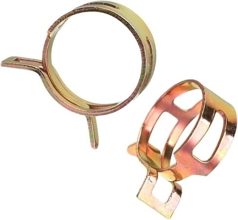 100/115/155/165pcs Spring Hose Clamps - 6-22mm Metal Fasteners for Fuel, Water, and Gases Tubes(155PCS) in Kuwait