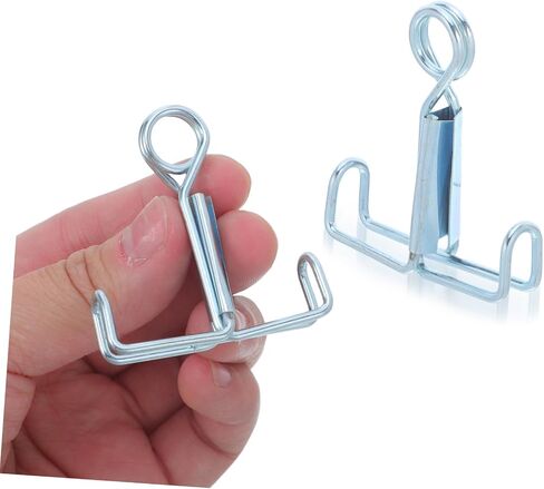 25pcs Laboratory Latex Hose Clamps Rubber Tube Flow Control Spring Clips for Lab Equipment Teaching Instruments Water Stopper Clip for Experiment Use in Kuwait