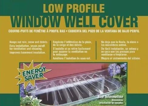 New Polyethylene Rectangular Low Profile Window Well Cover 44 in. X 25 in. X 4 in. in Kuwait