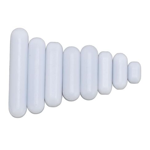 قضبان خلط مغناطيسية متينة من PTFE - دوران ثابت لمحرك المعمل - 8 قطع 10 مم 15 مم 20 مم 25 مم 25 مم 30 مم 35 مم 40 مم in Kuwait