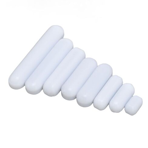 قضبان خلط مغناطيسية متينة من PTFE - دوران ثابت لمحرك المعمل - 8 قطع 10 مم 15 مم 20 مم 25 مم 25 مم 30 مم 35 مم 40 مم in Kuwait