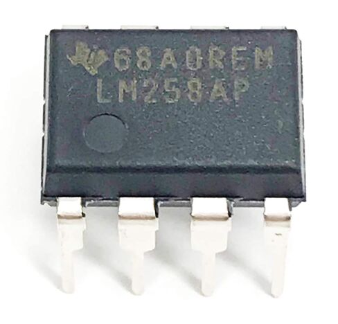 LM258AP LM258A LM258 ثنائي القناة، 700 كيلو هرتز، متوافق مع معايير الصناعة، صديق للوحة التجارب IC DIP-8 (عبوة من 10) in Kuwait