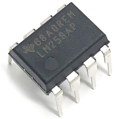 LM258AP LM258A LM258 ثنائي القناة، 700 كيلو هرتز، متوافق مع معايير الصناعة، صديق للوحة التجارب IC DIP-8 (عبوة من 10) in Kuwait