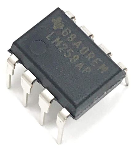 LM258AP LM258A LM258 ثنائي القناة، 700 كيلو هرتز، متوافق مع معايير الصناعة، صديق للوحة التجارب IC DIP-8 (عبوة من 10) in Kuwait