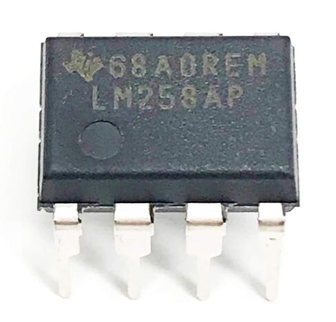 LM258AP LM258A LM258 ثنائي القناة، 700 كيلو هرتز، متوافق مع معايير الصناعة، صديق للوحة التجارب IC DIP-8 (عبوة من 10) in Kuwait