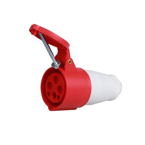 Waterproof Male and Female Connector for Industrial Plug Socket 16A/32A Three-Phase Electrical 3-pin 4-pin 5-Hole in Kuwait