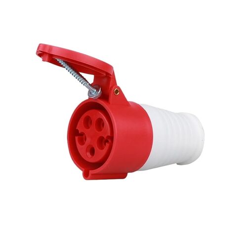 Waterproof Male and Female Connector for Industrial Plug Socket 16A/32A Three-Phase Electrical 3-pin 4-pin 5-Hole in Kuwait