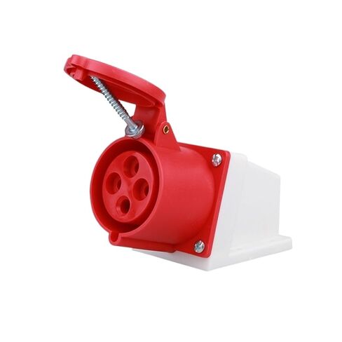 Waterproof Male and Female Connector for Industrial Plug Socket 16A/32A Three-Phase Electrical 3-pin 4-pin 5-Hole in Kuwait