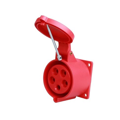 Waterproof Male and Female Connector for Industrial Plug Socket 16A/32A Three-Phase Electrical 3-pin 4-pin 5-Hole in Kuwait