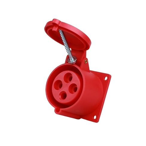 Waterproof Male and Female Connector for Industrial Plug Socket 16A/32A Three-Phase Electrical 3-pin 4-pin 5-Hole in Kuwait