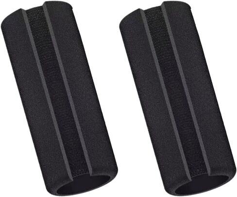 2pack رغوة مقبض غطاء أنبوب عازلة، المخازن المؤقتة كم أنبوب 4.25 بوصة NBR رغوة قبضة حزمة، مناسبة للدراجات الترابية دراجة نارية جزازة العشب، استبدال المقود الأسود in Kuwait
