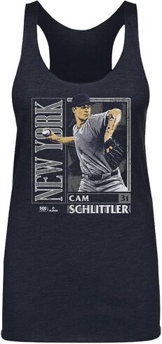 500 LEVEL Cam Schlittler New York Y Card Style Women's Tank Top in Kuwait