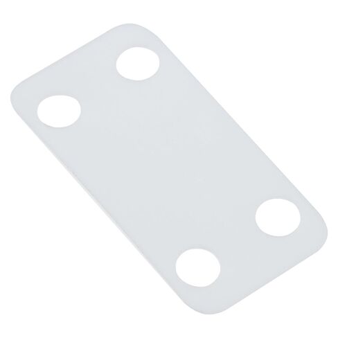 Panduit MP175-C Harness Identification Marker Plate, Nylon 6.6, 1.75 by 0.75-Inch, White (100-Pack) in Kuwait
