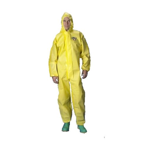 70150 Apron Coveralls Chemmax Protective Boots Zipper Elastic Wrists & Ankles Size-2xl (Pack of Each) in Kuwait