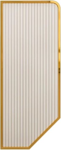 WallMounted Urinal Partition Waterproof Sound Barrier for Men Stainless Steel Privacy Screen for Schools Shopping Malls Public Spaces (Rose Gold 1 Piece) in Kuwait