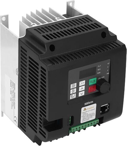 Vector Frequency Converter 2.2KW 20A 110V VFD Micro Variable Frequency Drive Inverter 1PH Input 3PH Output with LED Display PID Controller for PLC Automation Equipment in Kuwait