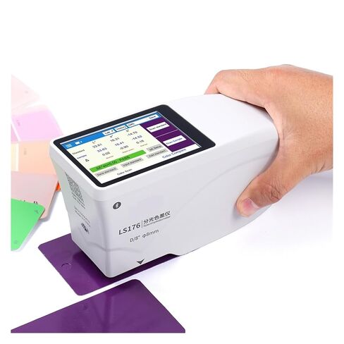 Portable Colorimeter LS176 D/8° Whiteness and Yellowness Digital Precise Color Difference Analyzer for Paint Automatic Correction in Kuwait