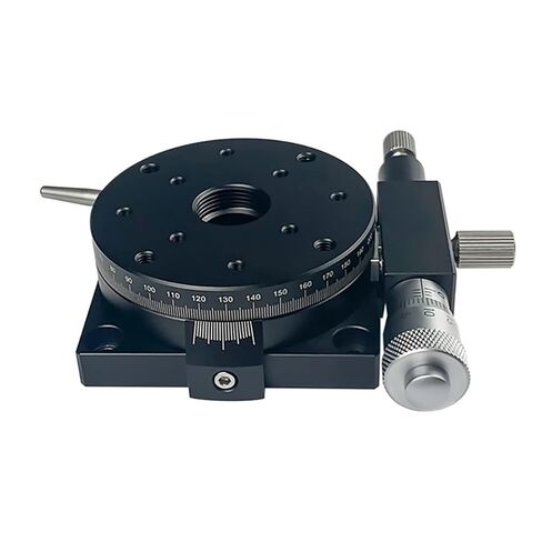 R Axis 90mm RSP90-L RSP90-R 360 Degree Rotating Sliding Table Manual Angle 1Pcs(RSP90-R) in Kuwait