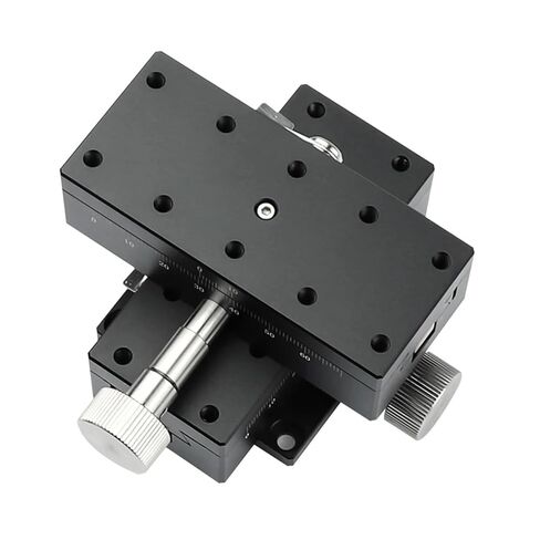 XY Axis LWY4090 40x90mm Sliding Table Displacement Platform Gear Adjust 1Pcs in Kuwait