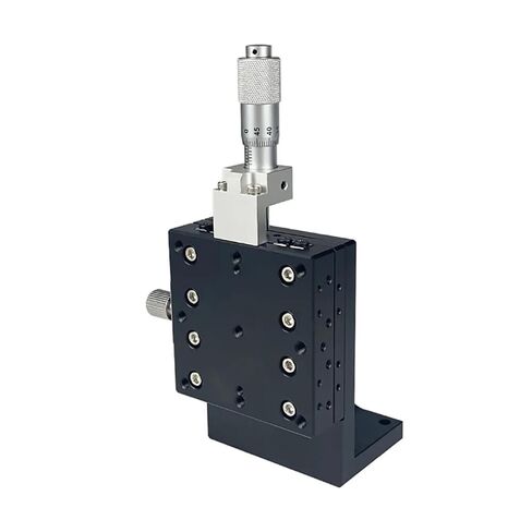 Z Axis 90 * 90mm Lv90C2 58.8N Sliding Table Manual Displacement Platform Cross Roller Guide Stage 1Pcs in Kuwait