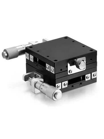 XY Axis Displacement Platform LGX60/LGY40 Manual Ball Type Guide Rail Mobile Slide Table 1Pcs(LGX60-C X轴) in Kuwait