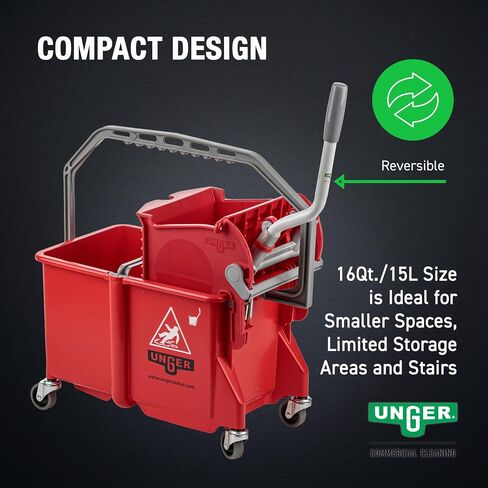 Mop Dual Bucket with Side Wringer, 4 gal. in Kuwait