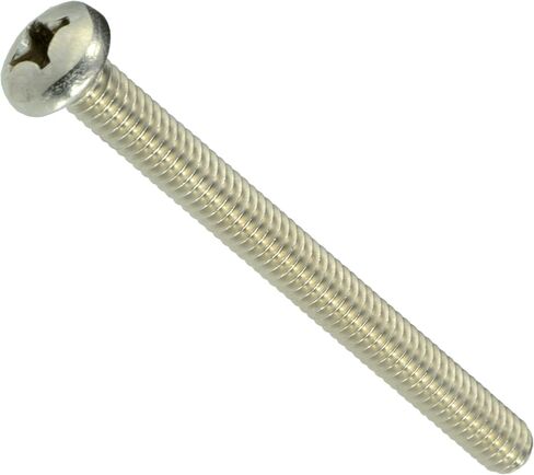مسامير يصعب العثور عليها 014973449261 براغي ماكينة فيليبس بان، 12-24 × 2-1/2، قطعة-6 in Kuwait