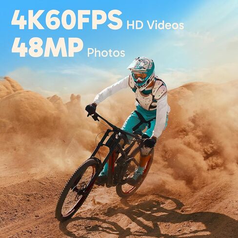AKASO Brave 8 Lite 4K60 Action Camera with Waterproof Case Bundle in Kuwait