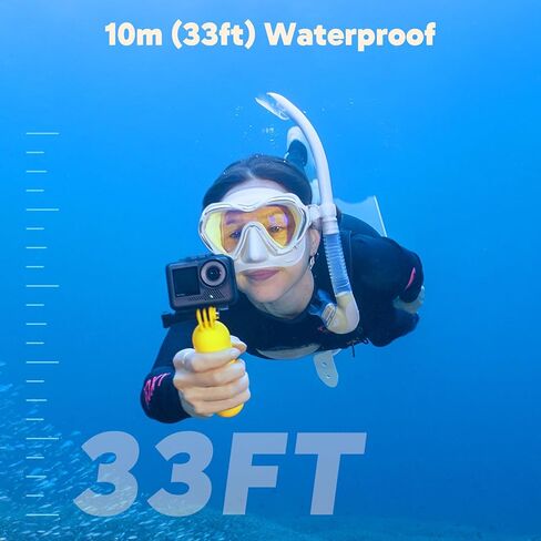 AKASO Brave 8 Lite 4K60 Action Camera with Waterproof Case Bundle in Kuwait