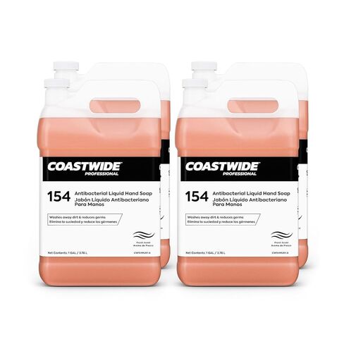COASTWIDE Professional Antibacterial Liquid Hand Soap, 1 Gal., Fresh Scent, 4/Carton in Kuwait
