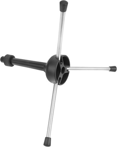 Foldable Clarinet Stand Tripod with Black Instrument Holder for Flute and Oboe, Portable Wind Instrument Bracket Suitable for Beginner Clarinet Accessories and Travel in Kuwait