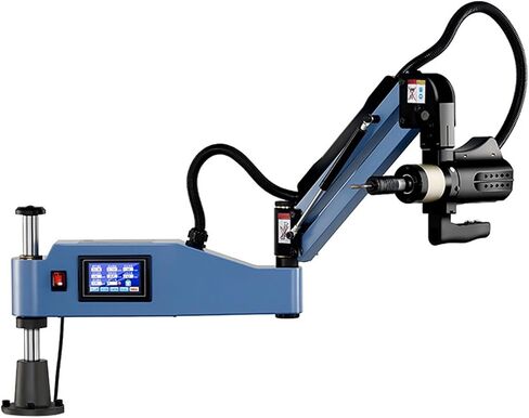 Flex Arm Tapper Tapping Arm,Vertical/Universal 600W Electric Tapping Machine 1-312rpm/Min Touch Screen Tapping Machine,for Tapping and Drilling in Kuwait