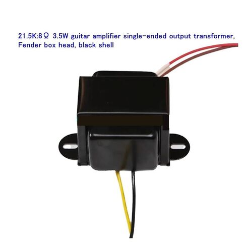 Amplifier Output Transformer 21.5K:8Ω 3.5W Guitar Amplifier Single-Ended Output Transformer, Black Shell in Kuwait