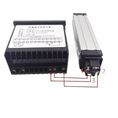 1PCS Displacement Sensor Displacement Special Digital Display Instrument Electronic Ruler DS3A-NΩ in Saudi Arabia