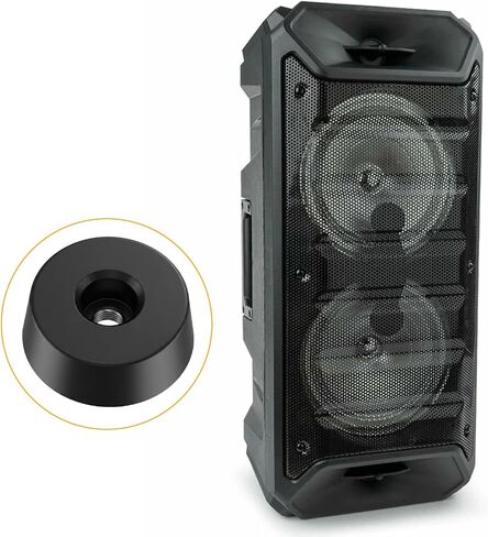 4 Pack Heavy-Duty Rubber Feet for Cutting Board with Screws, Cutting Board Rubber Feet for Speakers, Subwoofer, Guitar Amps, Furniture, Turntables in Kuwait