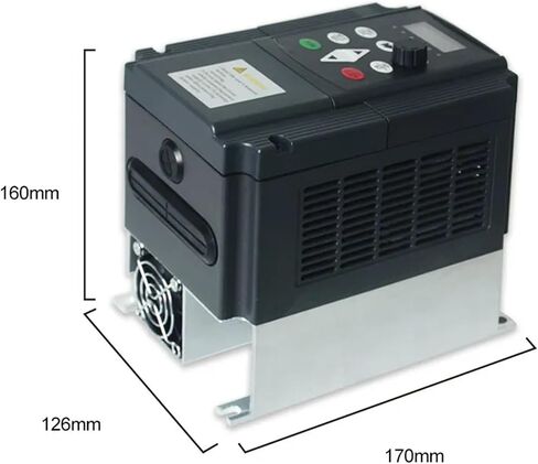 Frequency Converter for Motor 380V 4KW/5.5KW 3 Phase Input and Three Output 50hz/60hz AC Drive VFD Frequency Inverter in Kuwait