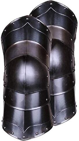 NauticalMart Medieval Blackened Leg Armor 15th Century Armor Costume in Kuwait
