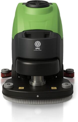 IPC Eagle CT70 جهاز غسيل الأرضيات - محرك الجر | تعمل بالبطارية | 2x 12 فولت بطاريات AGM | فرشتان متضمنتان | يوزع الماء والمحلول، وينظف الأوساخ، ويكنس المياه القذرة in Kuwait
