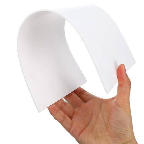 4 Pack White PTFE Virgin Sheet (12" x 6" x 0.08") – Thicker 0.08" Industrial PTFE Board for Machining, Heat Press Liners, Electrical Insulation & Gaskets – Non-Stick & Chemical Resistant in Saudi Arabia