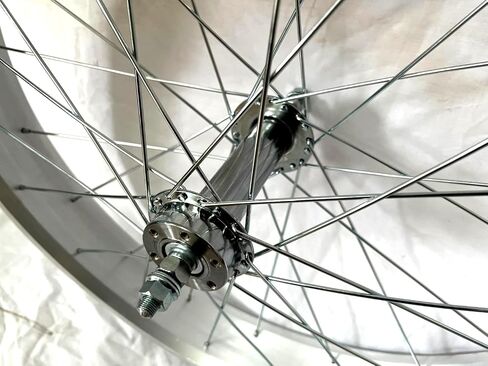 26" x 4 Fat Tire Bike Rim/Bicycle Wheel Set Heavy Duty 12 Gauge Spokes Wheel & 22T Single and Rotary Flywheel 7/8/9s Bicycle Rim Beach Cruiser Bike (Disc Brake) in Kuwait