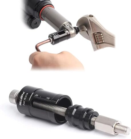 أداة إزالة البطانة للدراجات الجبلية - متوافقة مع Rockshox Fox، أداة تعليق الصدمات لتركيب البطانة وإزالتها in Kuwait