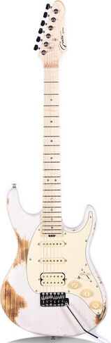 Grote Solid Electric Guitar Relic Finish Basswood Body Maple Neck GSTR-04 (3TS) in Kuwait